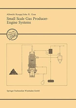small scale gas producer engine systems 1st edition albrecht kaupp 3528020016, 978-3528020019