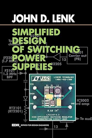 simplified design of switching power supplies 1st edition john lenk 0750698217, 978-0750698214
