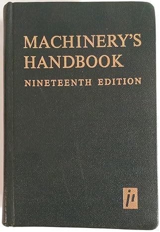 machinerys handbook 19th edition erik oberg 0831120053, 978-0831120054