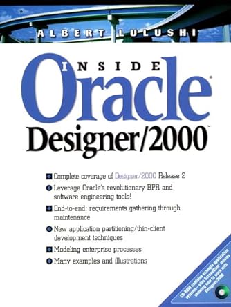 inside oracle designer/2000 1st edition albert lulushi 0138497532, 978-0138497538
