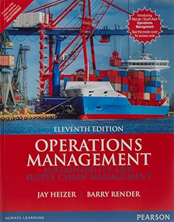 operations management 11th edition jay heizer 9332544379, 978-9332544376