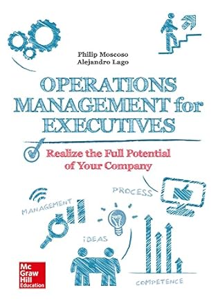 operations management for executives realize the full potential of your company 1st edition philip moscoso