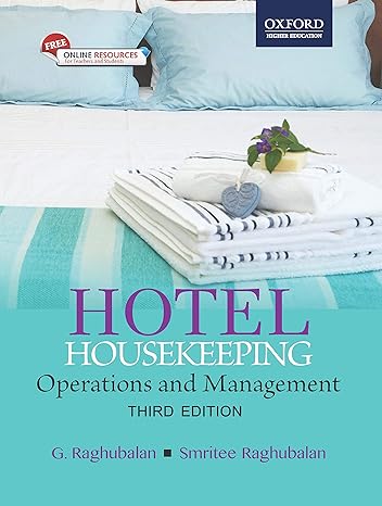 hotel housekeeping operations and management 3rd edition mr g. raghubalan ,ms smritee raghubalan 0199451745,