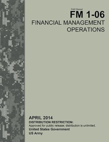 field manual fm 1 06 financial management operations april 2014 1st edition united states government us army