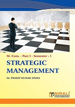 strategic management 1st edition pradip kumar sinha 9383525649, 978-9383525645