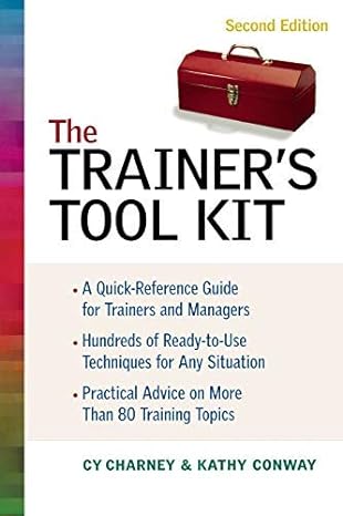 the trainer s tool kit 1st edition cy-charney 0814472680, 978-0814472682