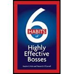 6 habits of highly effective bosses by kohn stephen e o connell vincent d paperback 1st edition kohn