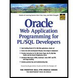 oracle web application programming for pl / sql developers 1st edition boardman b008cmqpkm