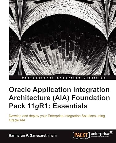 oracle application integration architecture foundation pack 11gr1 essentials 1st edition hariharan v