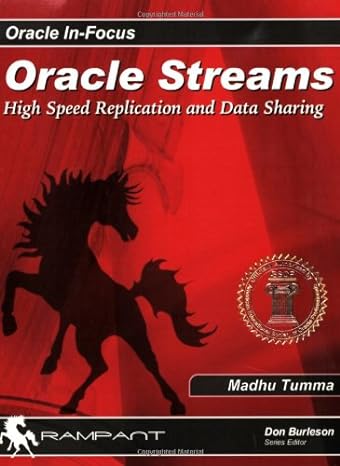 oracle streams high speed replication and data sharing 1st edition madhu tumma 0974599352, 978-0974599359