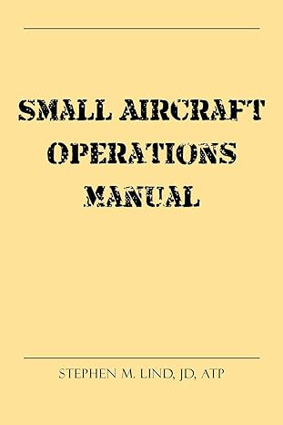 small aircraft operations manual 1st edition stephen m lind jd atp 1684562341, 978-1684562343