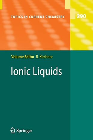 ionic liquids 2010th edition barbara kirchner 3642261817, 978-3642261817