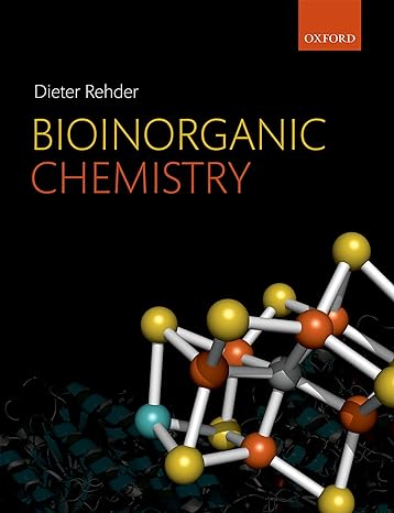bioinorganic chemistry 1st edition dieter rehder 0199655197, 978-0199655199