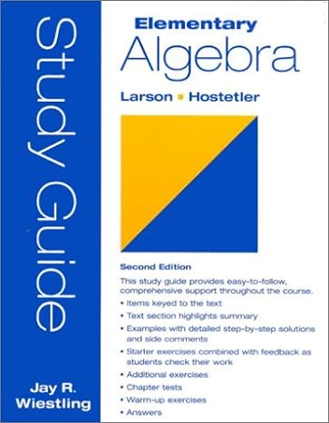 elementary algebra 1st edition jay r wiestling 0669416363, 978-0669416367