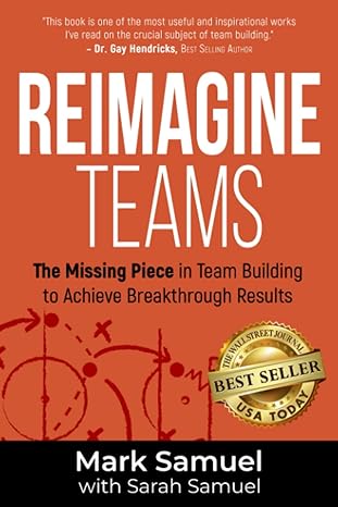 reimagine teams the missing piece in team building to achieve breakthrough results 1st edition mark samuel