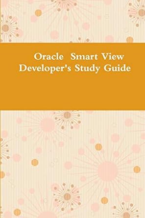 Oracle Smart View Developers Study Guide