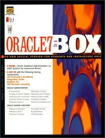 oracle 7 box 1st edition brown 0130119326, 978-0130119322