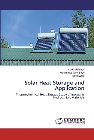 solar heat storage and application thermochemical heat storage study of inorganic hydrous salt materials 1st