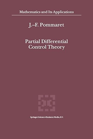 mathematics and its applications partial differential control theory 1st edition j f pommaret 9401038457,