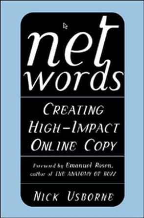 net words creating high impact online copy 1st edition nick usborne 0071380396, 978-0071380393