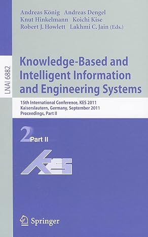 knowledge based and intelligent information and engineering systems15th international conference kes 2011