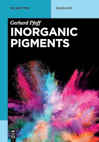 inorganic pigments 1st edition gerhard pfaff 3110484501, 978-3110484502