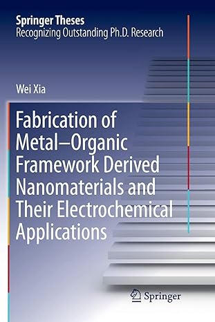 fabrication of metal organic framework derived nanomaterials and their electrochemical applications 1st