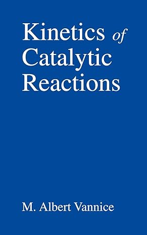 kinetics of catalytic reactions 1st edition m albert vannice 1441937587, 978-1441937582
