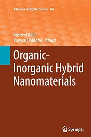 organic inorganic hybrid nanomaterials 1st edition susheel kalia ,yuvaraj haldorai 3319353829, 978-3319353821