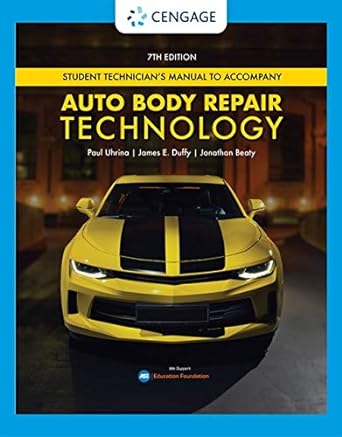 student technicians manual to accompany auto body repair technology 7th edition paul uhrina ,james e. duffy