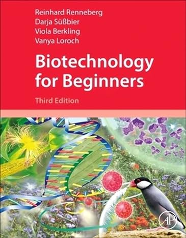 biotechnology for beginners 3rd edition reinhard renneberg 0323855695, 978-0323855693
