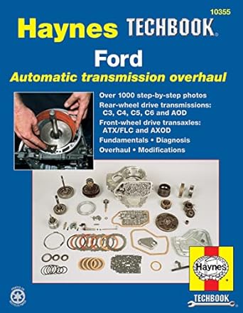 ford automatic transmission overhaul 2nd edition haynes 1563924242, 978-1563924248