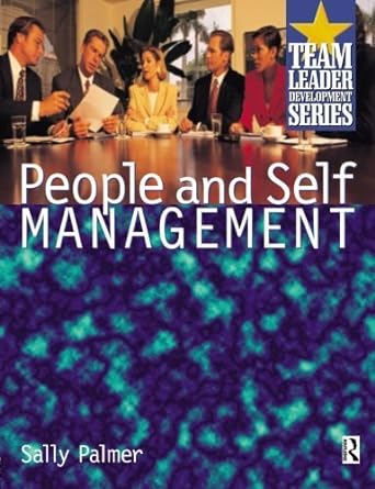 people and self management 1st edition sally palmer b00c9ohmry