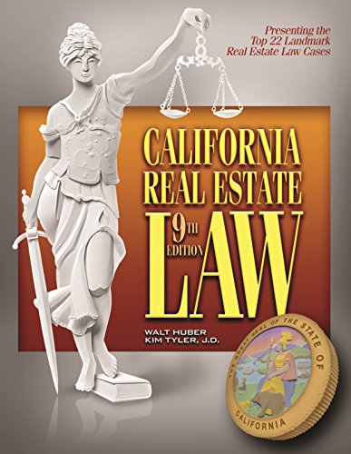 null california real estate law 9th edition walt huber , kim tyler 1626840016, 9781626840010