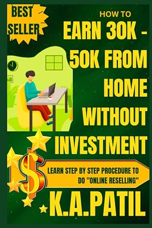 online reselling a startup without investment 1st edition k. a. patil 1521138532, 978-1521138533