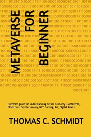 metaverse for beginner dummies guide for understanding future economy metaverse blockchain cryptocurrency nft