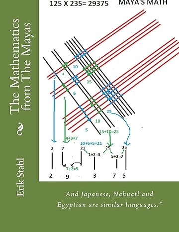 the mathematics from the mayas and japanese nahuatl and egyptian are similar languages 1st edition erik de la
