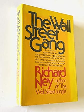 the wall street gang 1st edition richard ney 0380003368, 978-0380003365