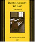 introduction to law 3rd edition beth walston dunham 0314129383, 9780314129383