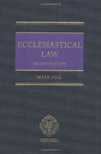 ecclesiastical law 2nd edition mark hill 0198268904, 9780198268901