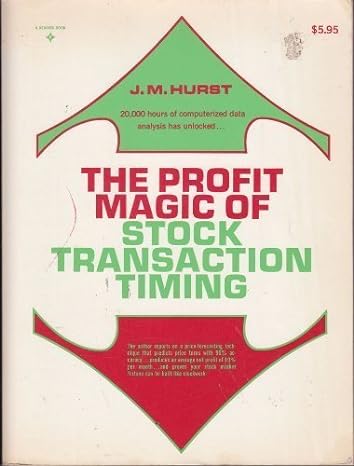 profit magic of stock transaction timing 1st edition j. m. hurst 0137260180, 978-0137260188