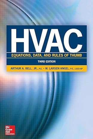 hvac equations data and rules of thumb 3rd edition arthur bell ,w. larsen angel 0071829598, 978-0071829595