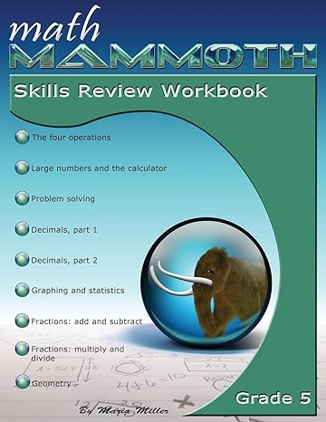 math mammoth grade 5 skills review workbook 2020 edition maria miller 1942715706, 978-1942715702