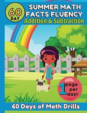 summer math facts fluency day addition and subtraction 1st edition perspedtives ,nye fareed 979-8398035346