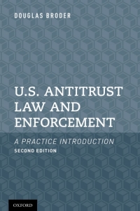 u s antitrust law and enforcement 2nd edition douglas broder 0199795673, 9780199795673