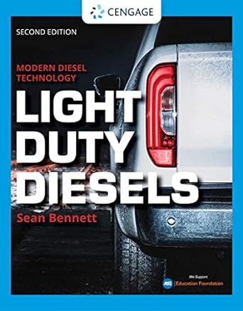 modern diesel technology light duty diesels 2nd edition sean bennett 1337624977, 978-1337624978