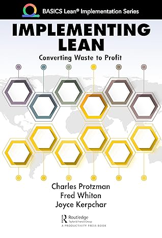 implementing lean converting waste to profit 1st edition charles protzman ,fred whiton ,joyce kerpchar