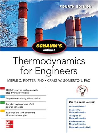 thermodynamics for engineers 4th edition merle potter ,craig somerton 1260456528, 978-1260456523