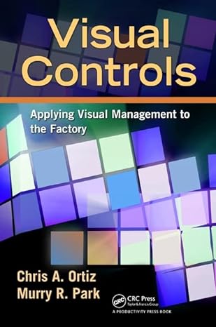 visual controls applying visual management to the factory 1st edition chris a. ortiz ,murry park 1439820902,