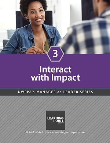interact with impact manager as leader series 1st edition mark b christensen 979-8840036358